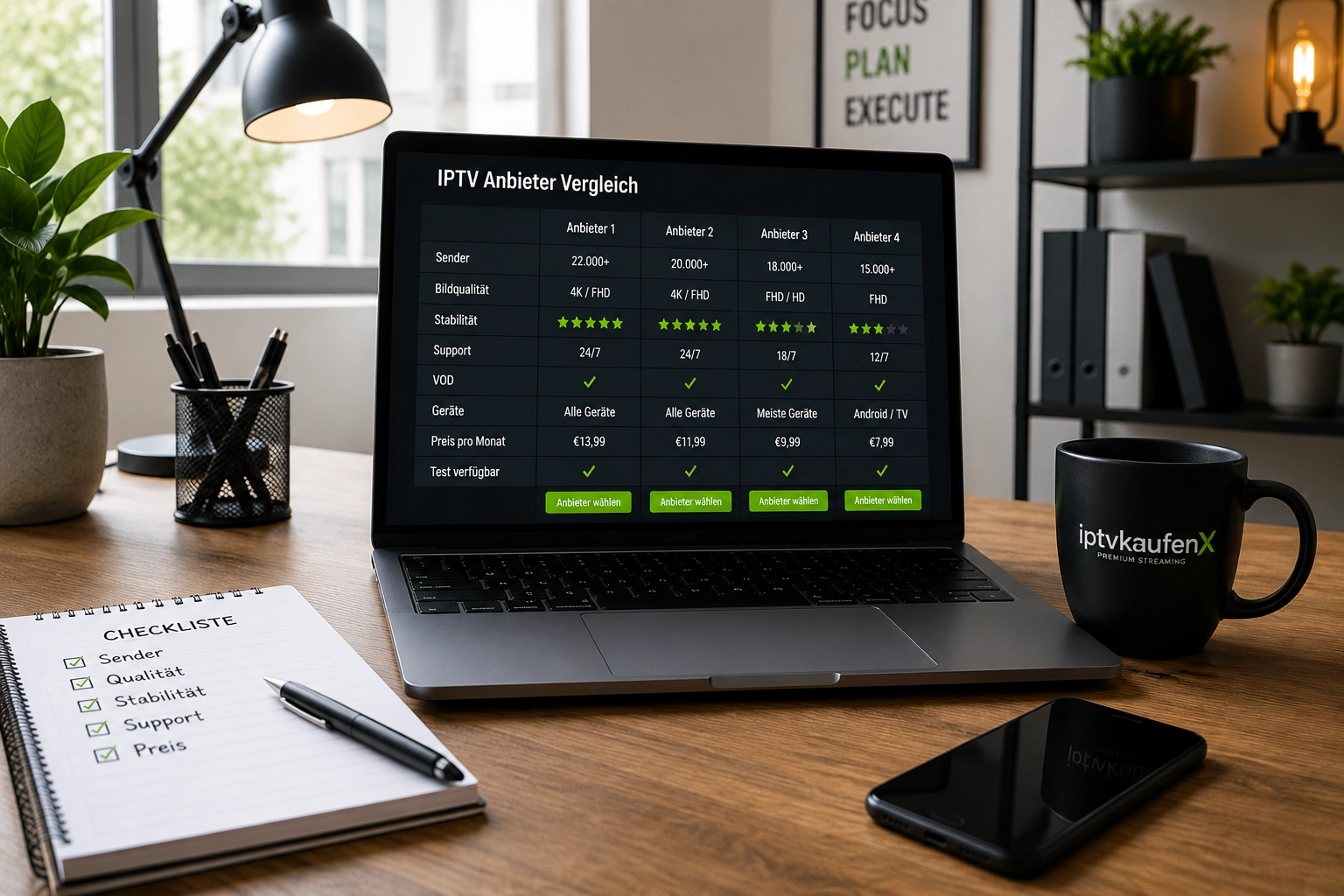 IPTV Anbieter Vergleich auf Smart TV in Deutschland
